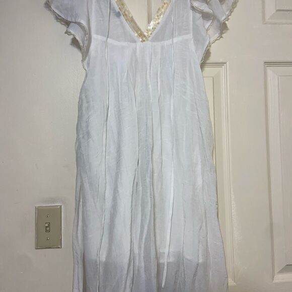 V cut boho style dress - Picture 3 of 6